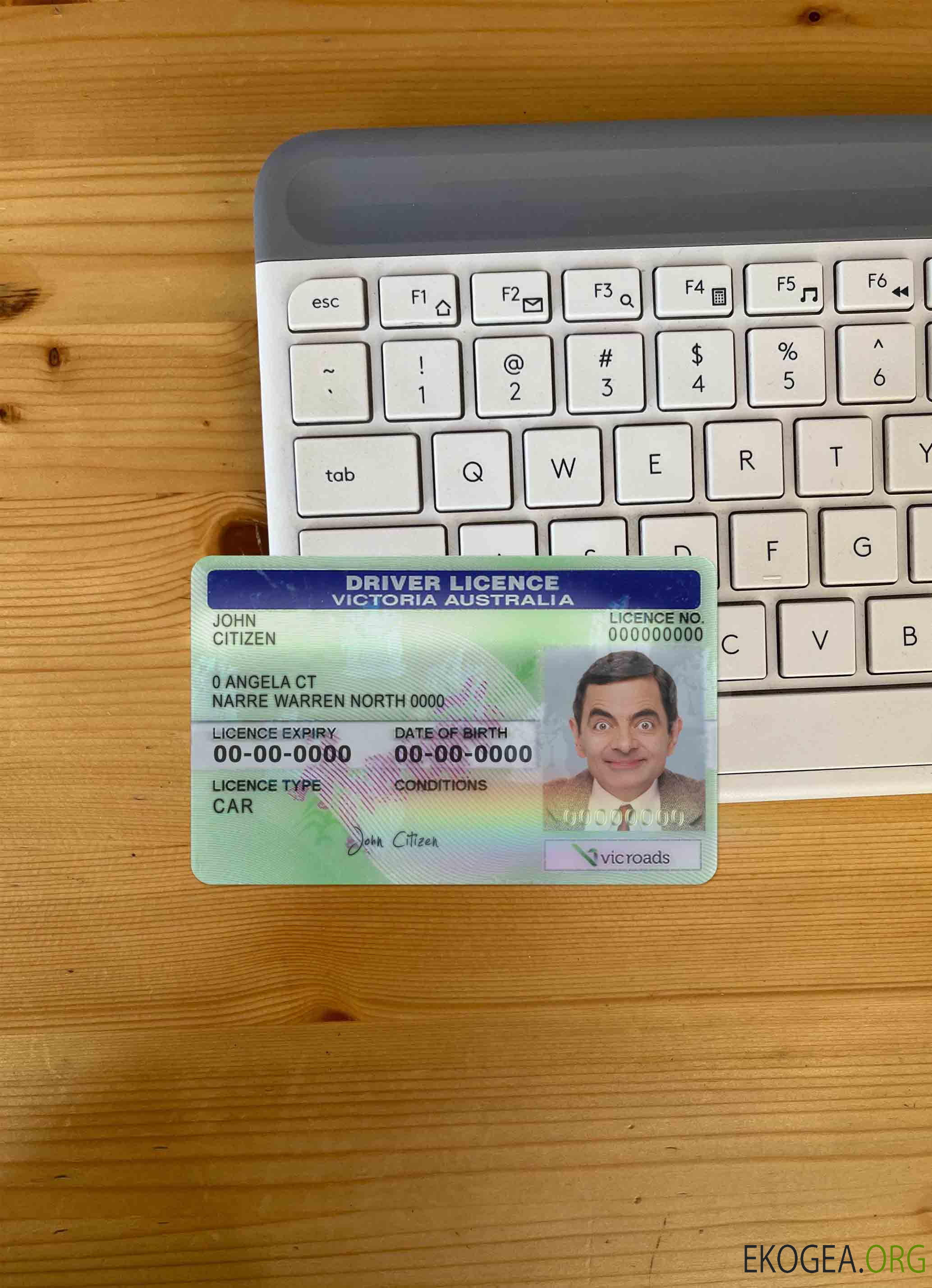 Australie Victoria state dl (version 2) photolook AVANT